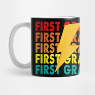 First Grade Lightning Bolt Mug